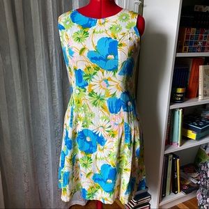 Vintage floral sundress, size m/l